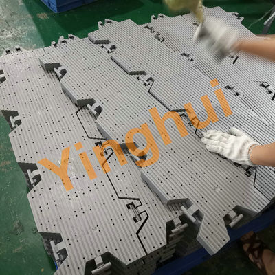 PP Plastic Interlocking Events Flooring System Turf Protection, Marquee Party Tent Flooring, Removable Floor Tiles For Events