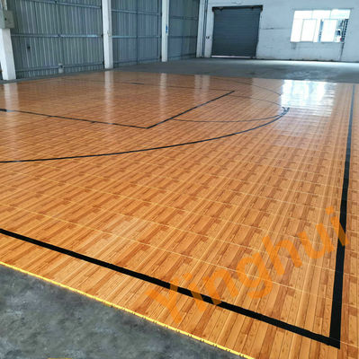 Fustal Picketball Tennis Court Floor Tiles For Floor Plastic Wood Flooring