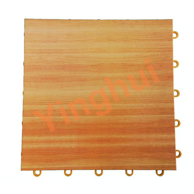 Floor Wood Tiles Plastic Flooring PP Wooden Outdoor Sports Floor for Gym Playground Tennis Court