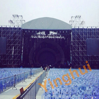 Roll Up Modular Plastic Flooring 2.8 Event Deck Concert Turf Protection Flooring