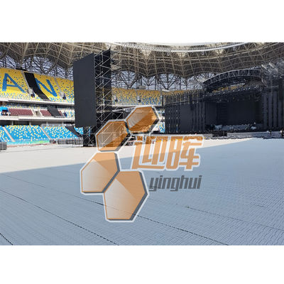 Portable Plastic Event Flooring Turf Protection Event Flooring for Tent Party Wedding Stadium Concert