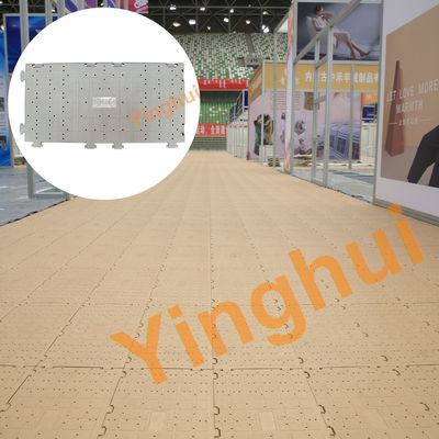 Portable Plastic Event Flooring Turf Protection Event Flooring for Tent Party Wedding Stadium Concert