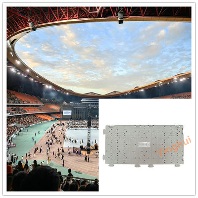 Portable Plastic Event Flooring Turf Protection Event Flooring for Tent Party Wedding Stadium Concert