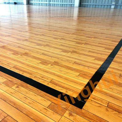 Customizable Indoor Basketball Sports Court Flooring Interlock PP Solid Wooden Flooring