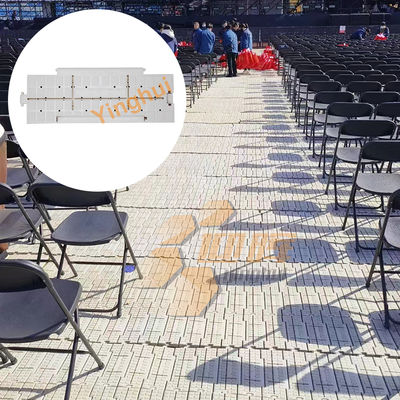 Foldable Plastic Temporary Turf Protection Event Flooring Concert Exhibition Party Event Floor