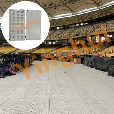 Bom preço Piso modular para eventos de alta resistência, concerto ao ar livre, estádio, piso de proteção para gramado on-line