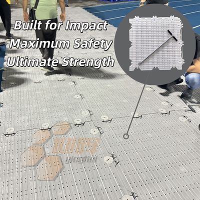 Buen precio Pavimento modular portátil para exteriores, resistente al desgaste, para bodas, fiestas y eventos, protección de césped en línea