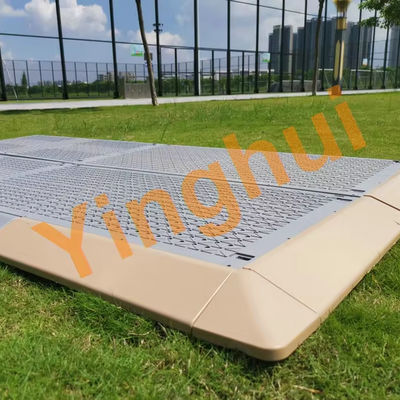 Customizable Modular PP Floor Deck Temporary Protect Flooring for Events Party Tent Concerts Walkway Exhibition