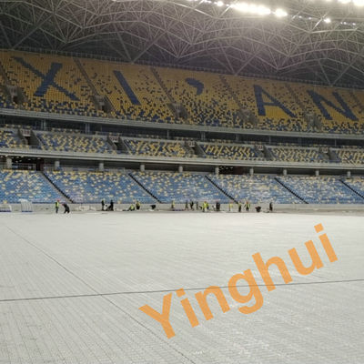 Prezzo buono Pavimenti per eventi temporanei all'aperto, anti-slip, per concerti in stadio, pavimenti interlacciati in PP in linea