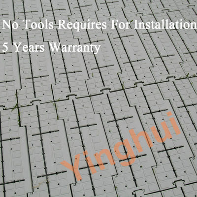 Anti Slip Party Wedding Tent PP Decking Floor Temporary Grass Protection Plastic Event Flooring