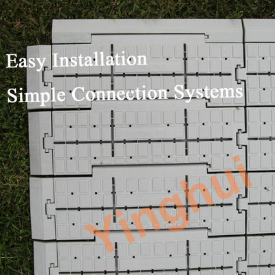 Anti Slip Party Wedding Tent PP Decking Floor Temporary Grass Protection Plastic Event Flooring