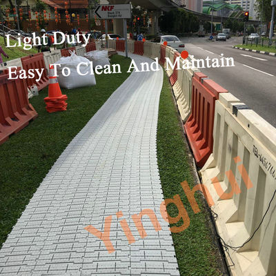 Anti Slip Party Wedding Tent PP Decking Floor Temporary Grass Protection Plastic Event Flooring