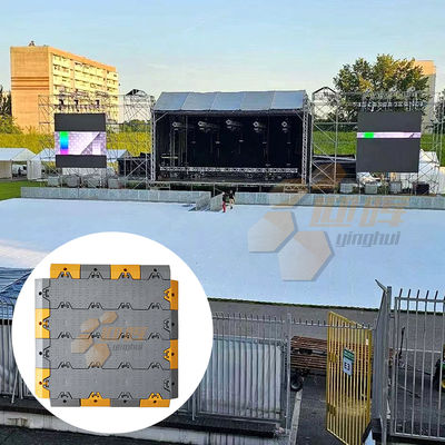 Modular Plastic Temporary Portable Event Flooring Removable Concert Party Tent Flooring