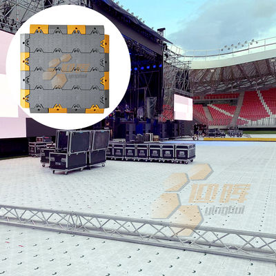 Temporary Modular Plastic Outdoor Event Flooring Removable Banquet Party Tent Flooring