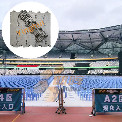Temporary Modular Plastic Outdoor Event Flooring Removable Banquet Party Tent Flooring