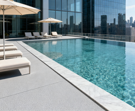 Rooftop Retreat Pool Kit - Elegant Above Ground Pool for Your Private Getaway