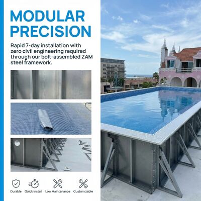 Bon prix Faciles à nettoyer et à entretenir piscine de loisirs avec soupape de drainage et conçue pour un défloppement facile et un stockage portable en ligne